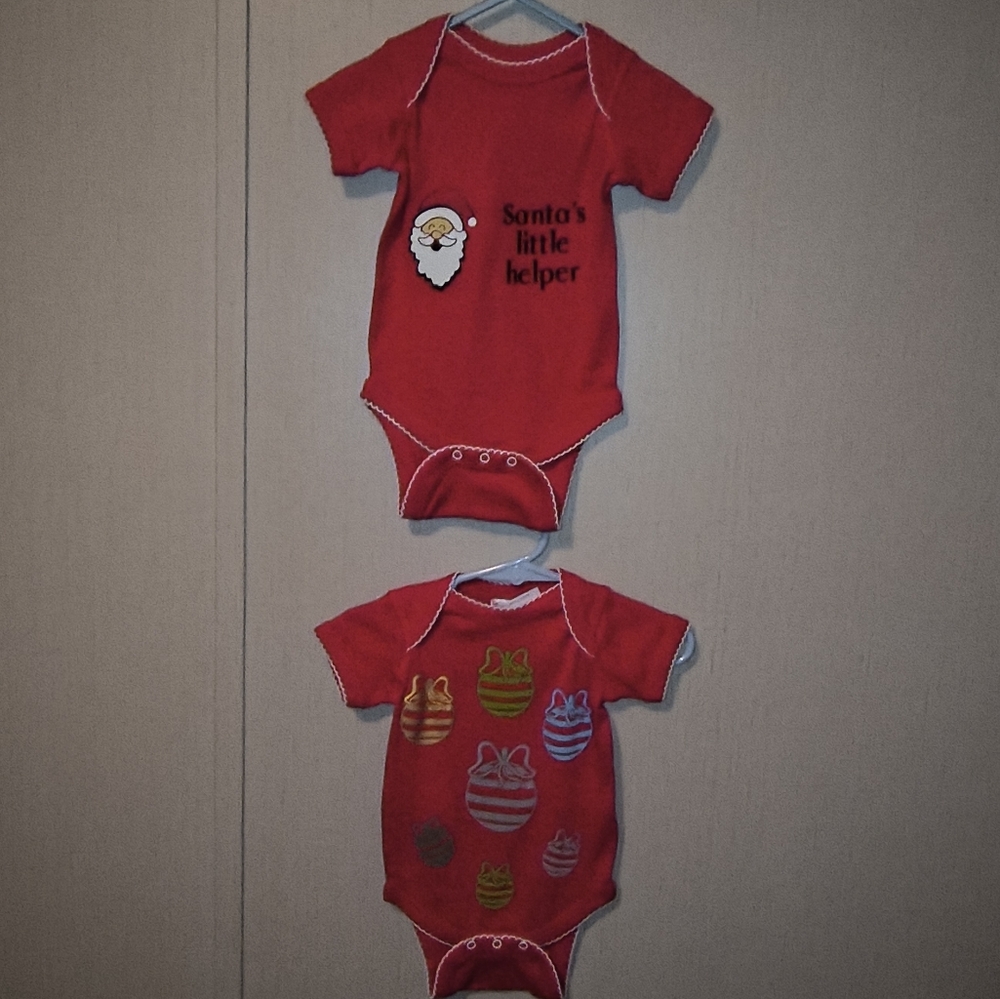 Red Kids One Piece Set
